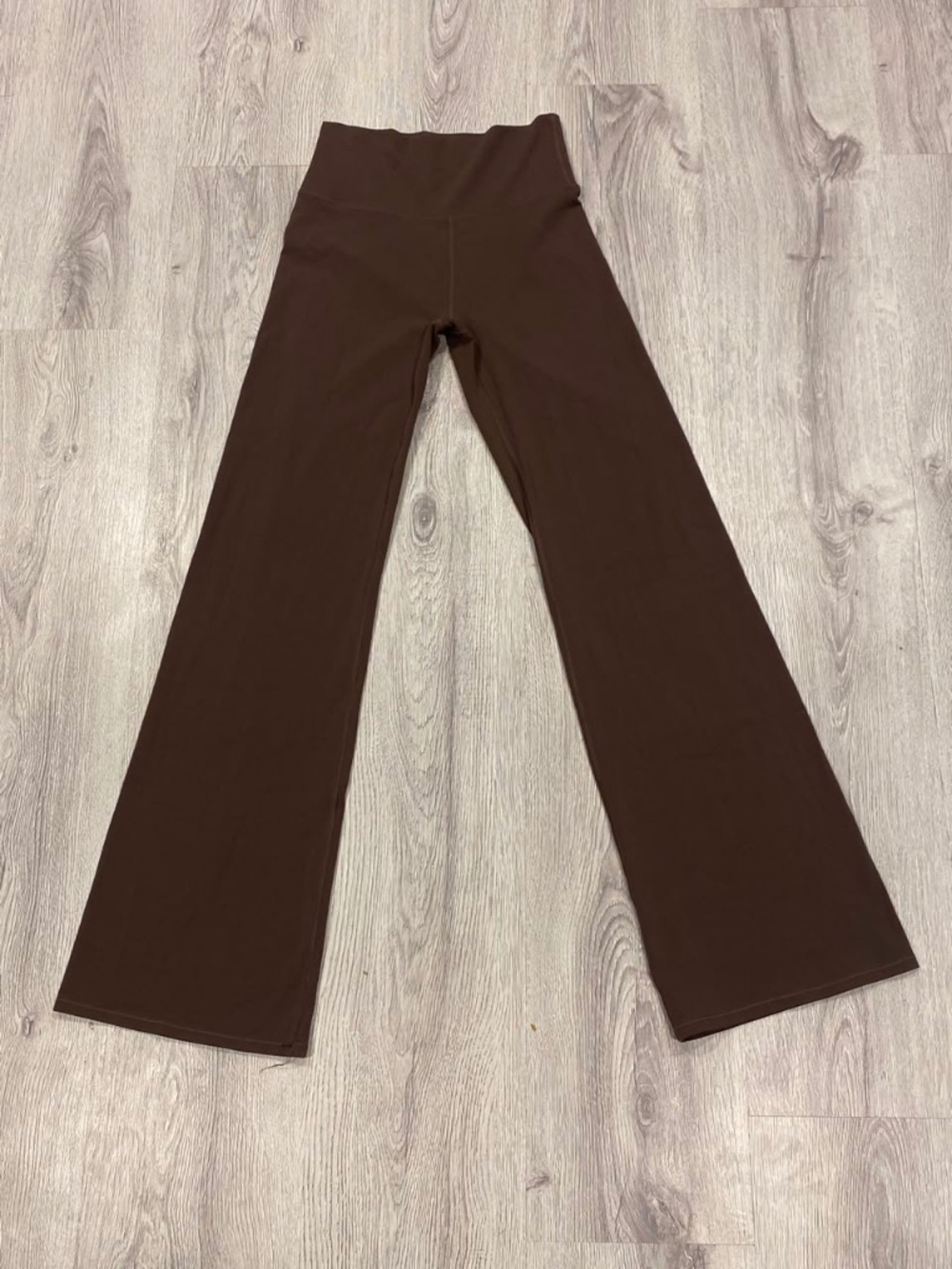 Vuori High Rise Wide Leg Pants Brown Size XS